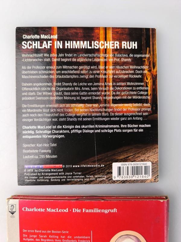 Livres audio: CHARLOTTE MACLEOD Hörbücher 2 er Set – D'occasion à Rüti ZH par Restwert_Rueti_ZH 4