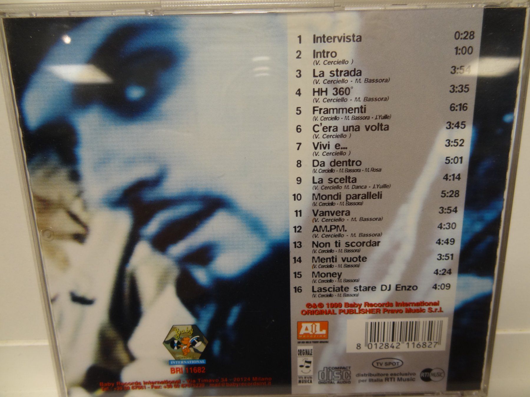 CD: DJ Enzo - Mondi Paralleli - CD – Usato da luzern venduto da musicandart 1