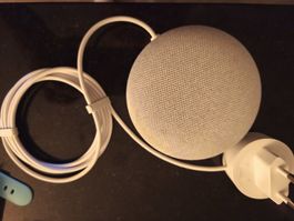 Google Nest Mini weiss neuwertig mit Ladekabel