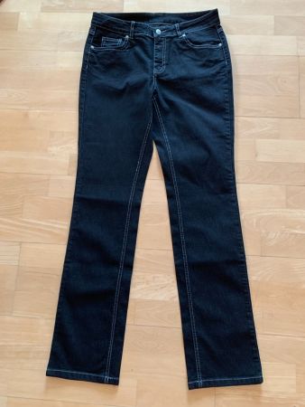 Damen Jeans Hose in Gr. 36, Schwarz, NEU