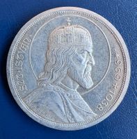 Münze 5 Pengő 1938 Ungarn Stephanskrone Ungarischer König...