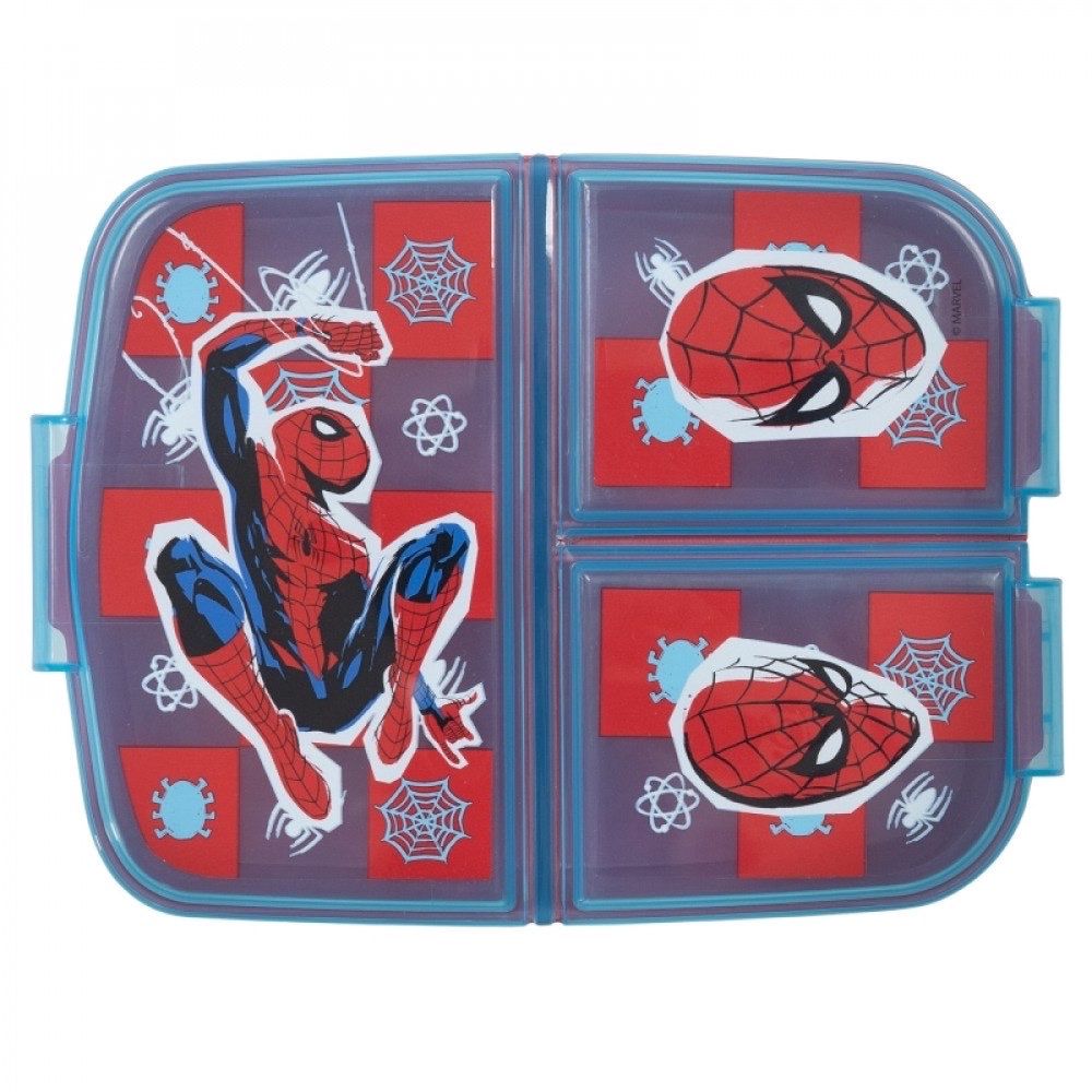 Disney Contenitori & Simili: Spiderman Znünibox Lunchbox mit Fächern, NEU! – Nuovo e nell'imballaggio originale da Hinwil venduto da crn139 1