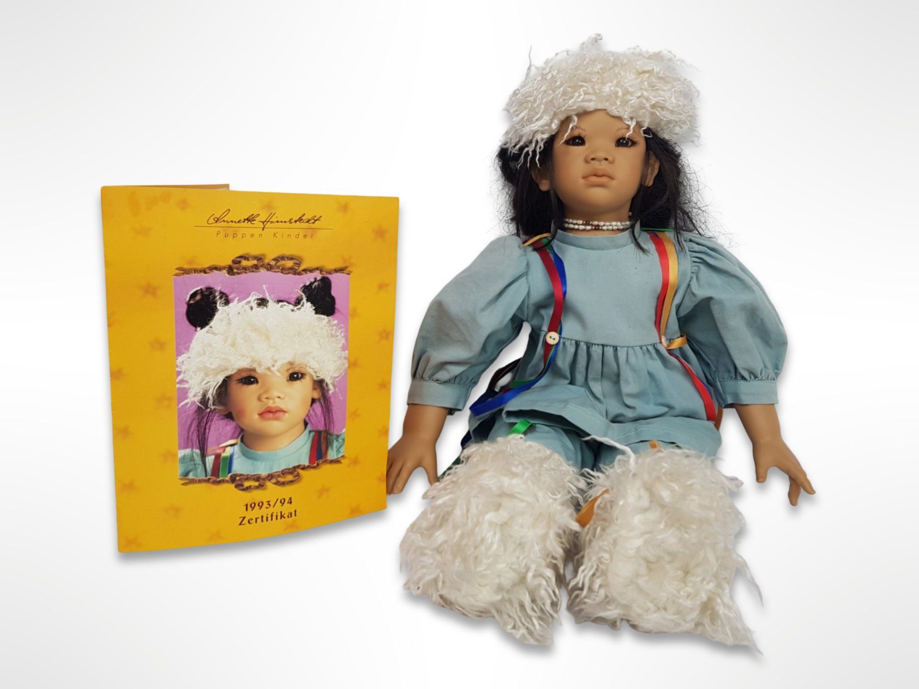 Annette Himstedt Bambole: Annette Himstedt Vinyl-Puppe Kima – Usato da Suhr venduto da Restwert_Suhr