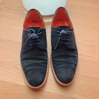 Manfield Derby Marine Blue - Schuhe | Shoes | Chaussures