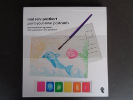 Postkarten zum Selbstbemalen