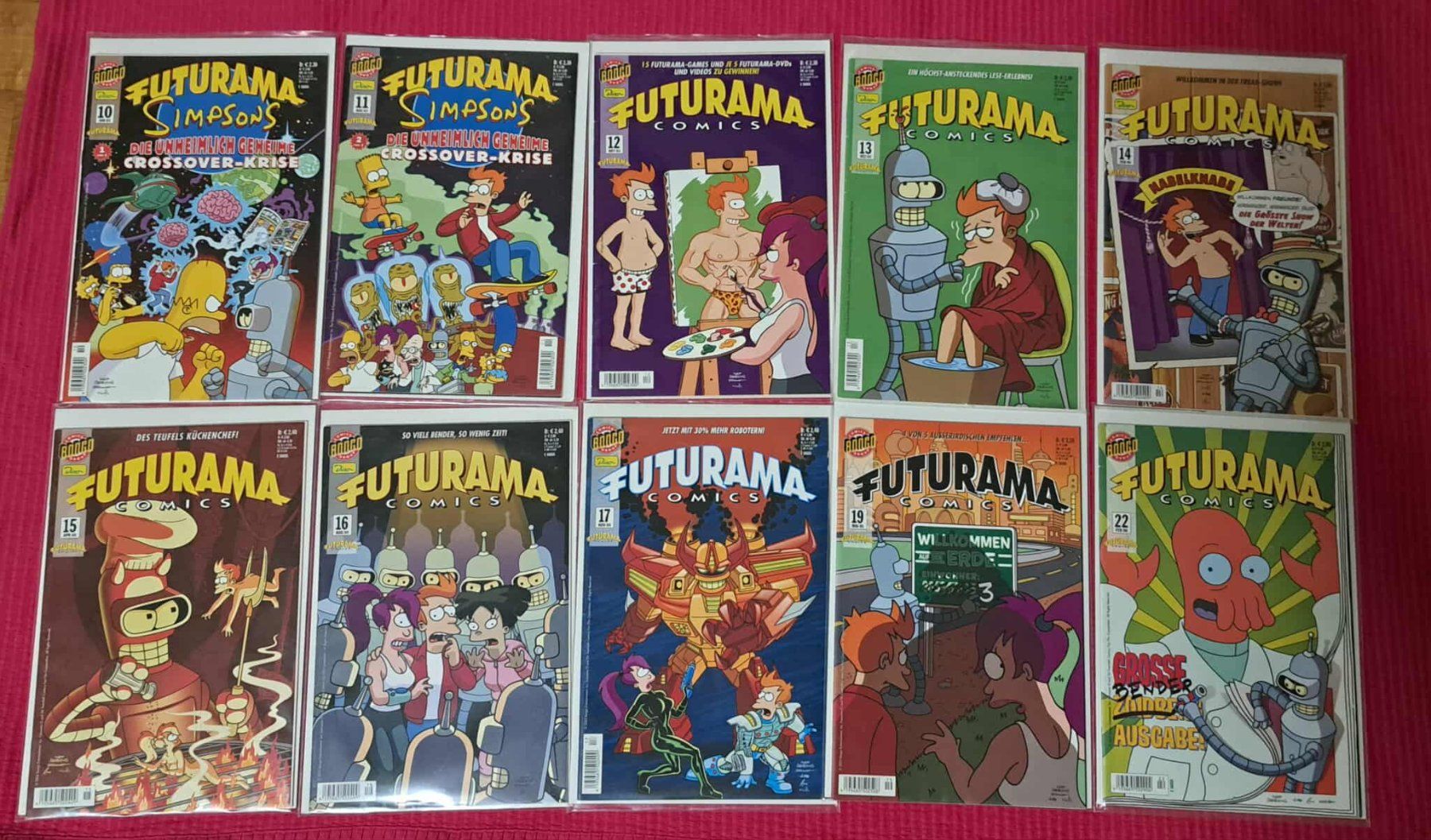 Fumetti: Seltene Futurama Comics – Nuovo e nell'imballaggio originale da Waltenschwil venduto da Catlady