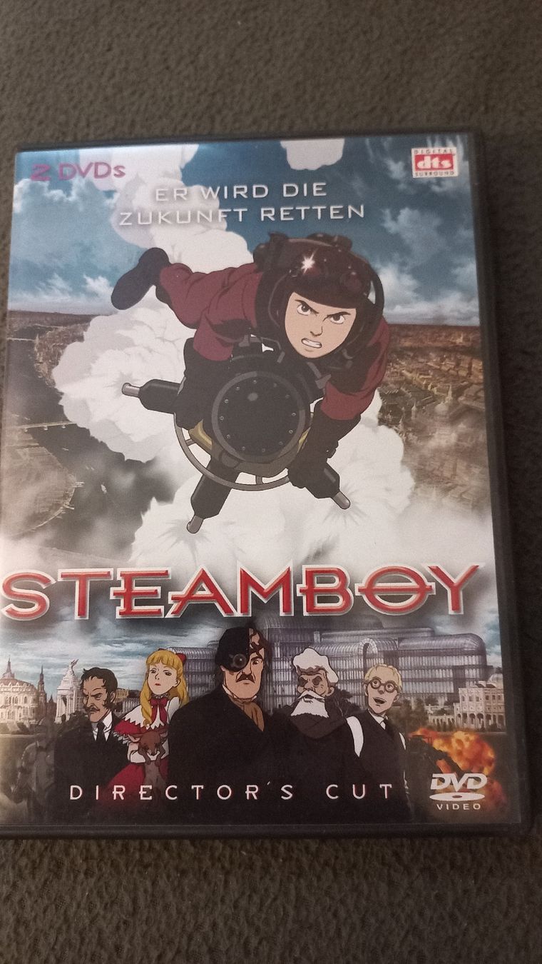 Tutti i DVDs: Steamboy - Directors Cut - 2 DVDs Anime – Usato da Olten venduto da Donatello1984