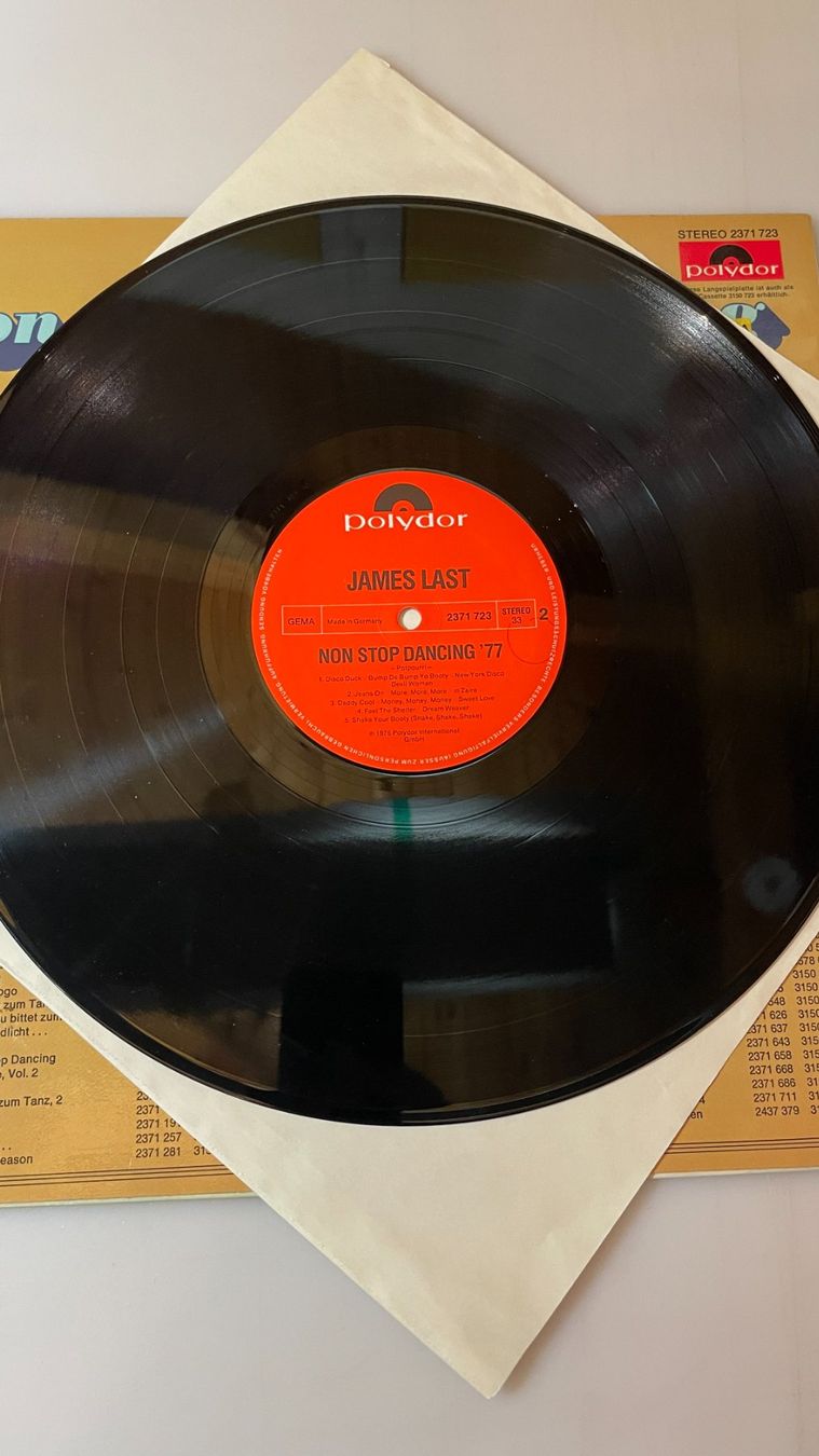 Dischi in vinile: James Last Schallplatte - Non Stop Dancing 77' Vinyl LP – Usato da Glattfelden venduto da flomiking 3