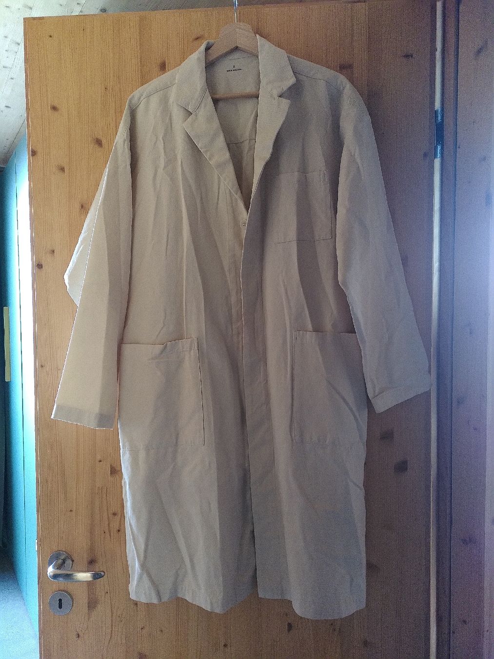 Muji Giacche: Lange beige Jacke – Nuovo (secondo la descrizione) da Zürich venduto da aurelie.99