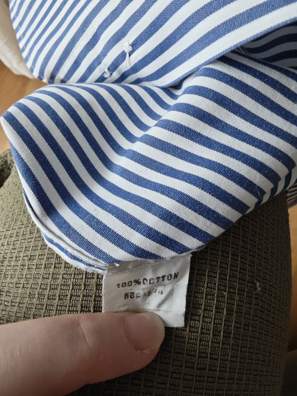 Hemden: Yves Gerard Hemd 39 blau gestreift – Neu (gemäss Beschreibung) aus Altendorf von Crazycat_ 2