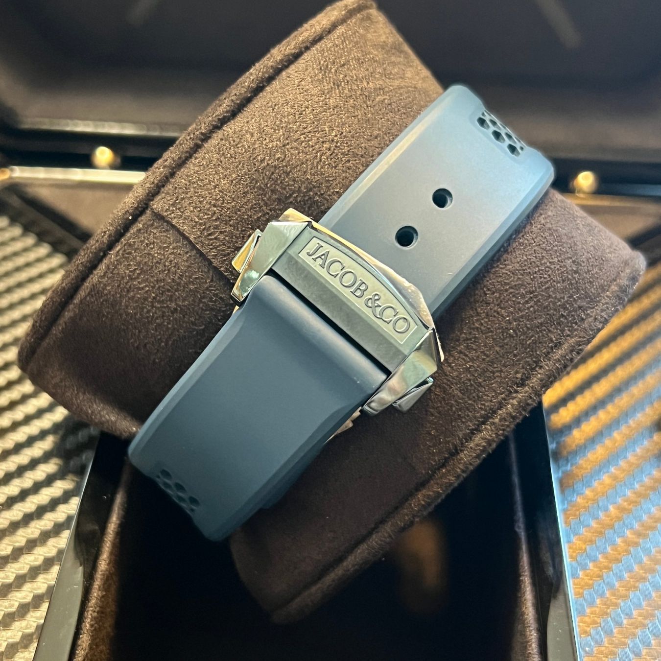 Orologi: FLASH SALE Jacob & Co Epic X Chrono 43mm Full Set – Usato da Carouge GE venduto da Watchaser 5