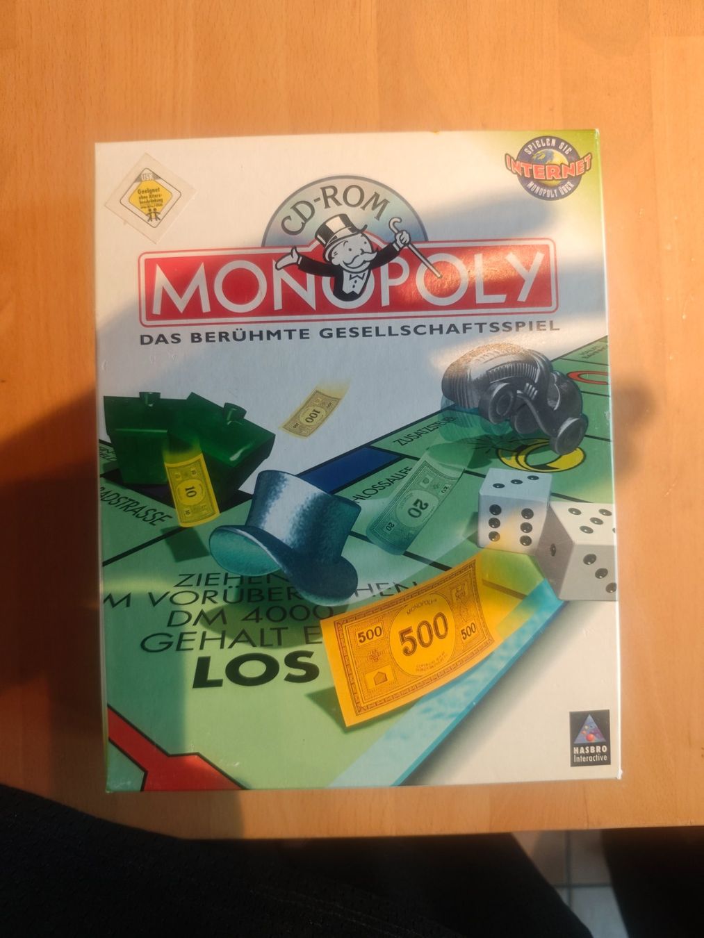 Giochi: Monopoly Gesellschaftsspiel, CD-Rom, Vintage, Komplett – Usato da Wolfwil venduto da Rarak