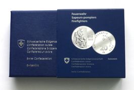 20 Fr. 2020 - FEUERWEHR / Sapeurs - Polierte Platte / proof!
