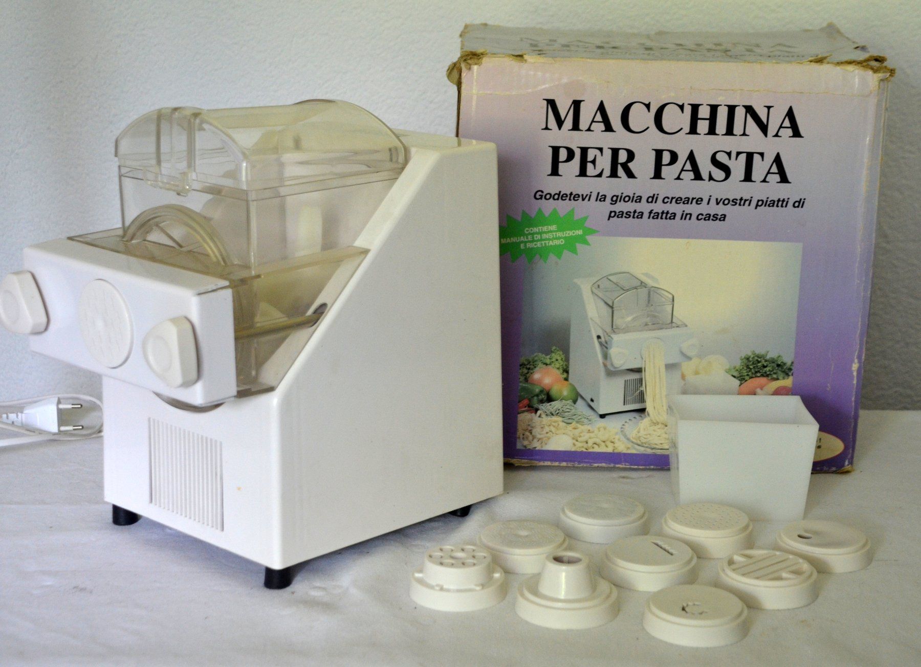 Betty Bossi Elettrodomestici da cucina: NT-9400 Nudelmaschine / Machine à pâtes – Nuovo e nell'imballaggio originale da Collonges venduto da arashee 2