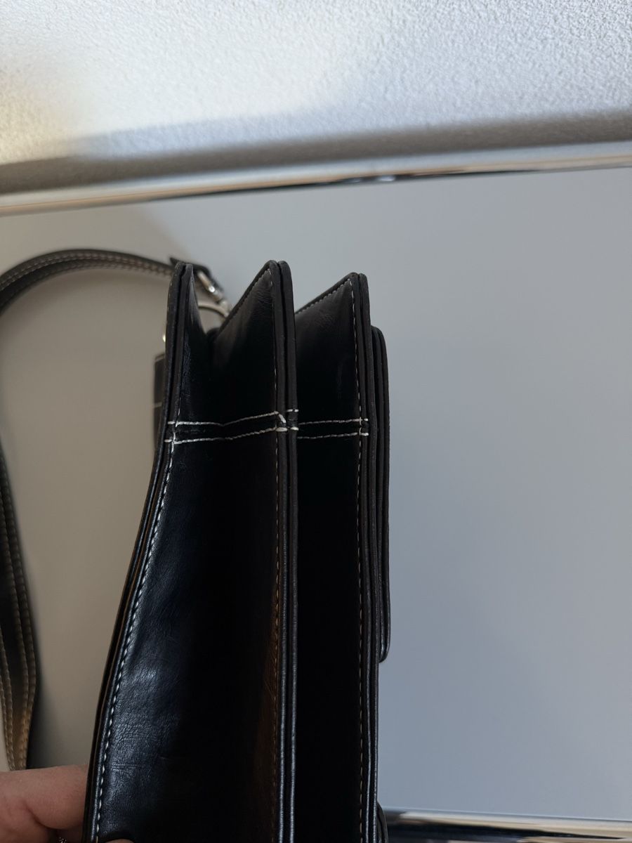 Mango Borse da donna: Mango - Sac cuir noir – Usato da Frick venduto da aowoe 2