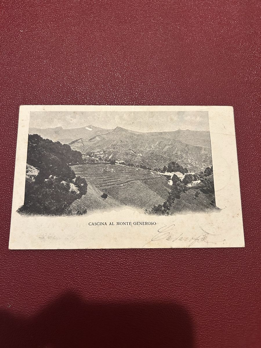 Cartoline postali: Cascina al Monte Generoso 1905 – Usato da Breganzona venduto da Milesbo