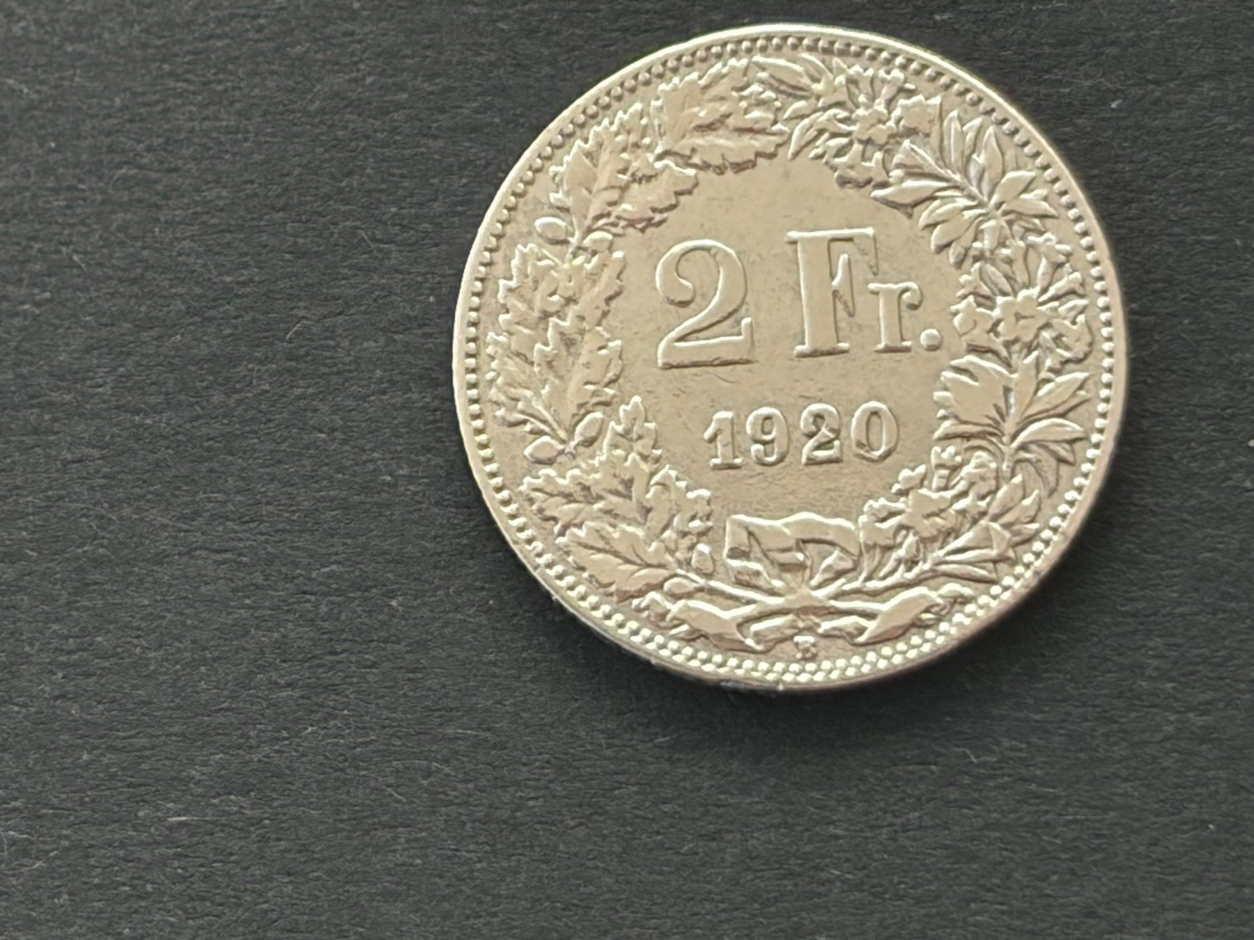 Tutti le monete: 2 Fr. 1920 sehr schön – Usato da Kräiligen venduto da wolle2101