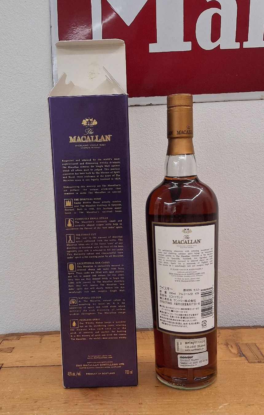Macallan Bevande alcoliche: Macallan Single Malt 1989 / 18 Japan Release – Nuovo e nell'imballaggio originale da Aarberg venduto da Lemaxslahs 1