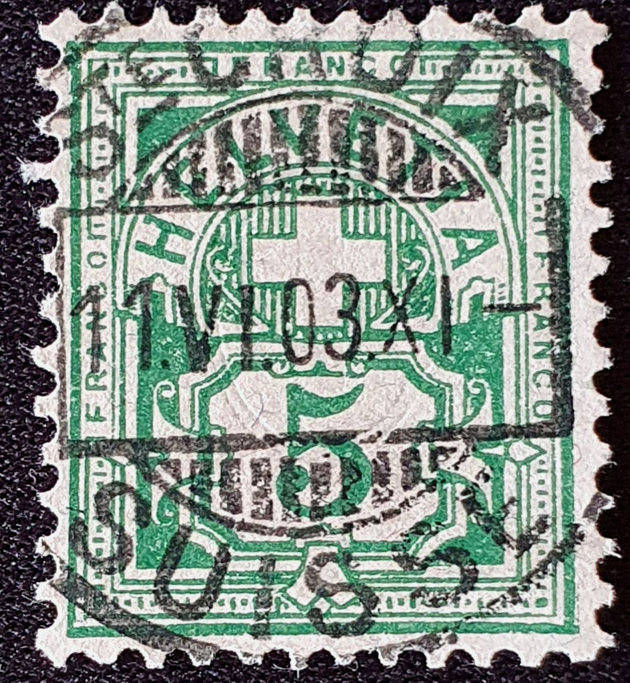 Tutti i francobolli: Seltener Ste.Croix Vorläufer-Stempel; einwandfreies Exemplar – Usato da Zuchwil venduto da hoeppi2010