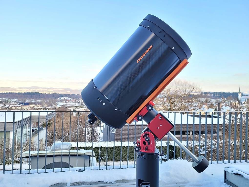 Celestron Teleskope: Celestron C11 Schmidt-Cassegrain - Carbon-Tubus – Gebraucht aus Muri AG von Precede