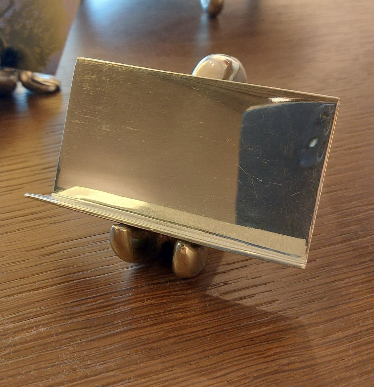 Allestimento di negozi e stand fieristici: Design Visitenkartenhalter, Skulptur, Deko, Style – Nuovo e nell'imballaggio originale da Altendorf venduto da Markus049 2