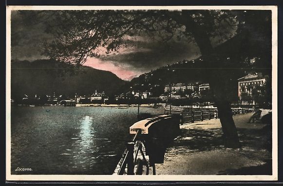 Cartes postales: AK Locarno, Panorama – D'occasion à Berlin par bartko-reher