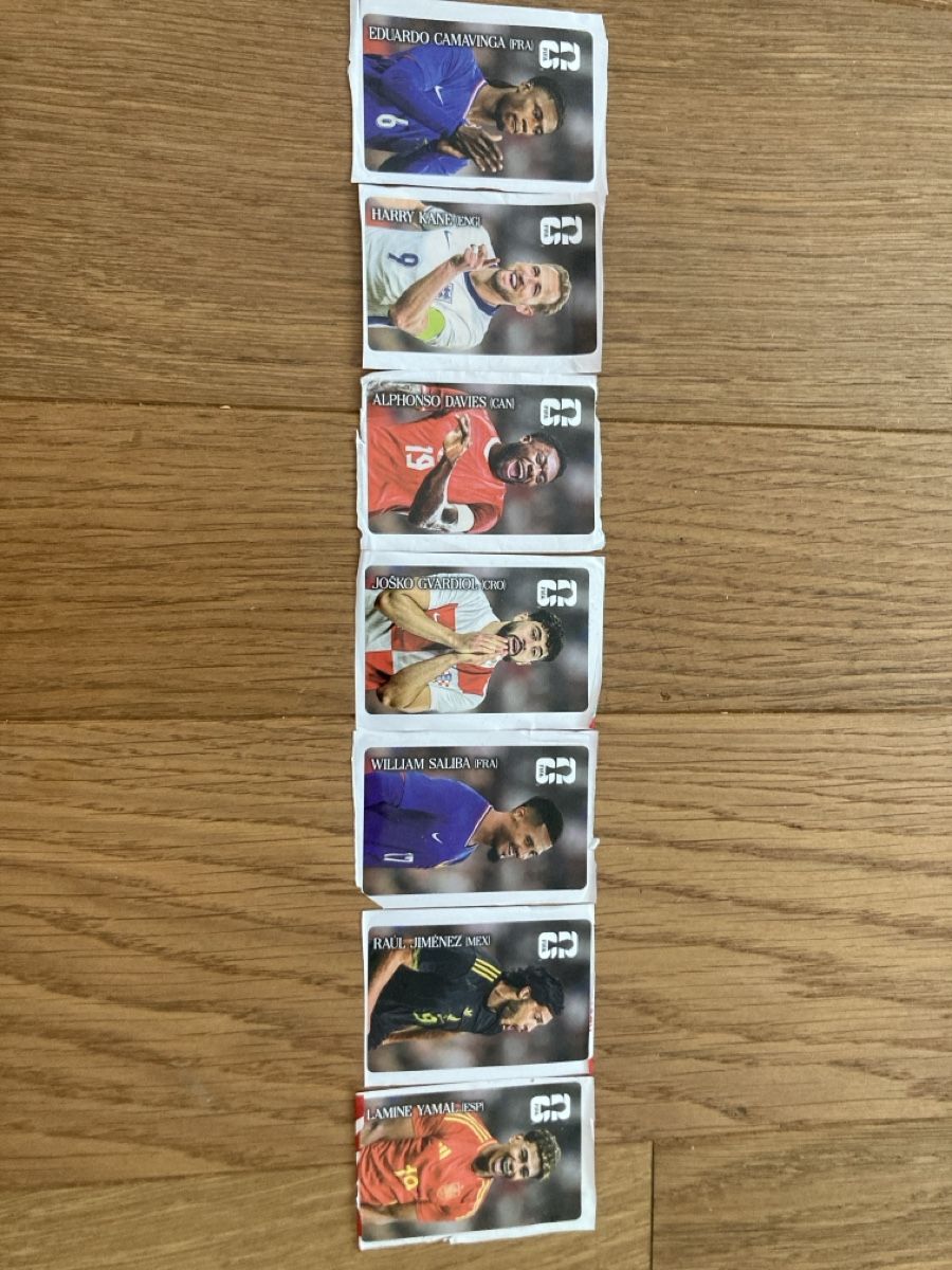 Panini Carte collezionabili: Fussball ColaSticker Set 7 Spieler NEU – Nuovo (secondo la descrizione) da Ruswil venduto da Ebwidi