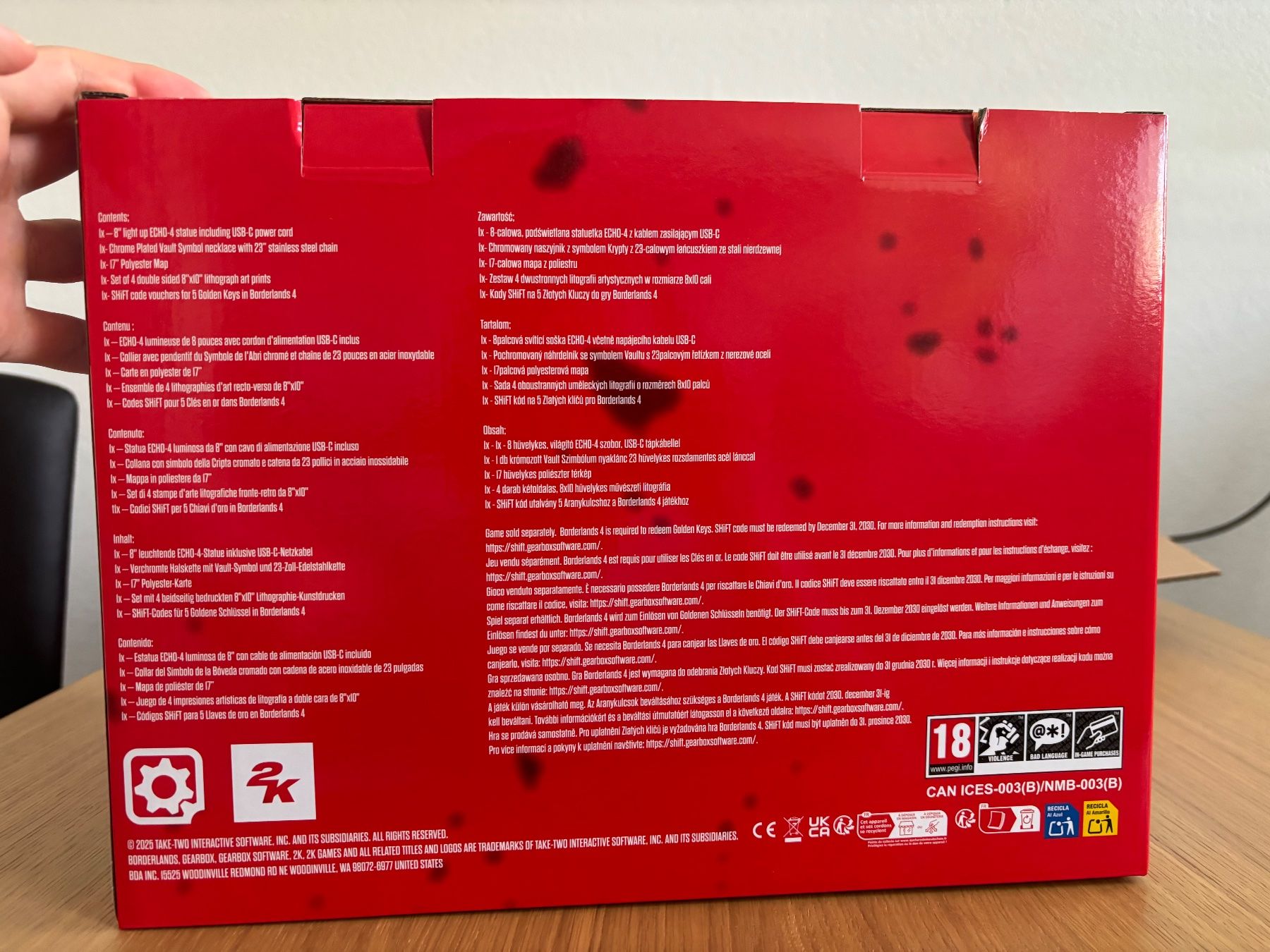 Sony Giochi: Borderlands 4 ECHO-4 Bundle SPIEL NICHT ENTHALTEN! – Nuovo e nell'imballaggio originale da Biglen venduto da rhu_2bgd 2