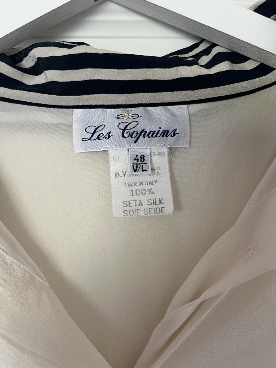 Blusen: Les Copains Seidenbluse Gr. L - Elegante Sommerbluse – Gebraucht aus Riehen von SalomeTramer 2