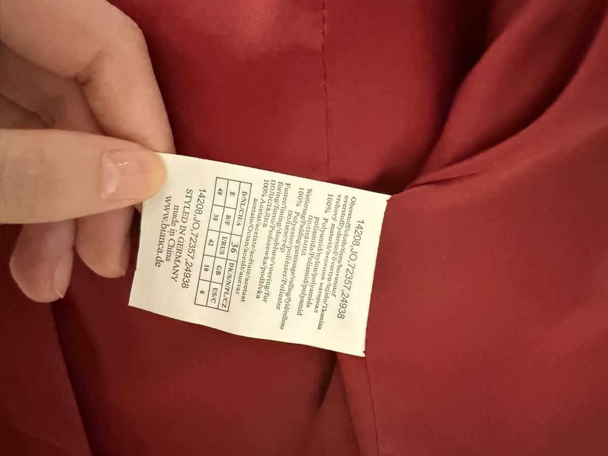 Jacken: Vintage Bianca Damenjacke rot – Gebraucht aus Neerach von lar_tkp2 2