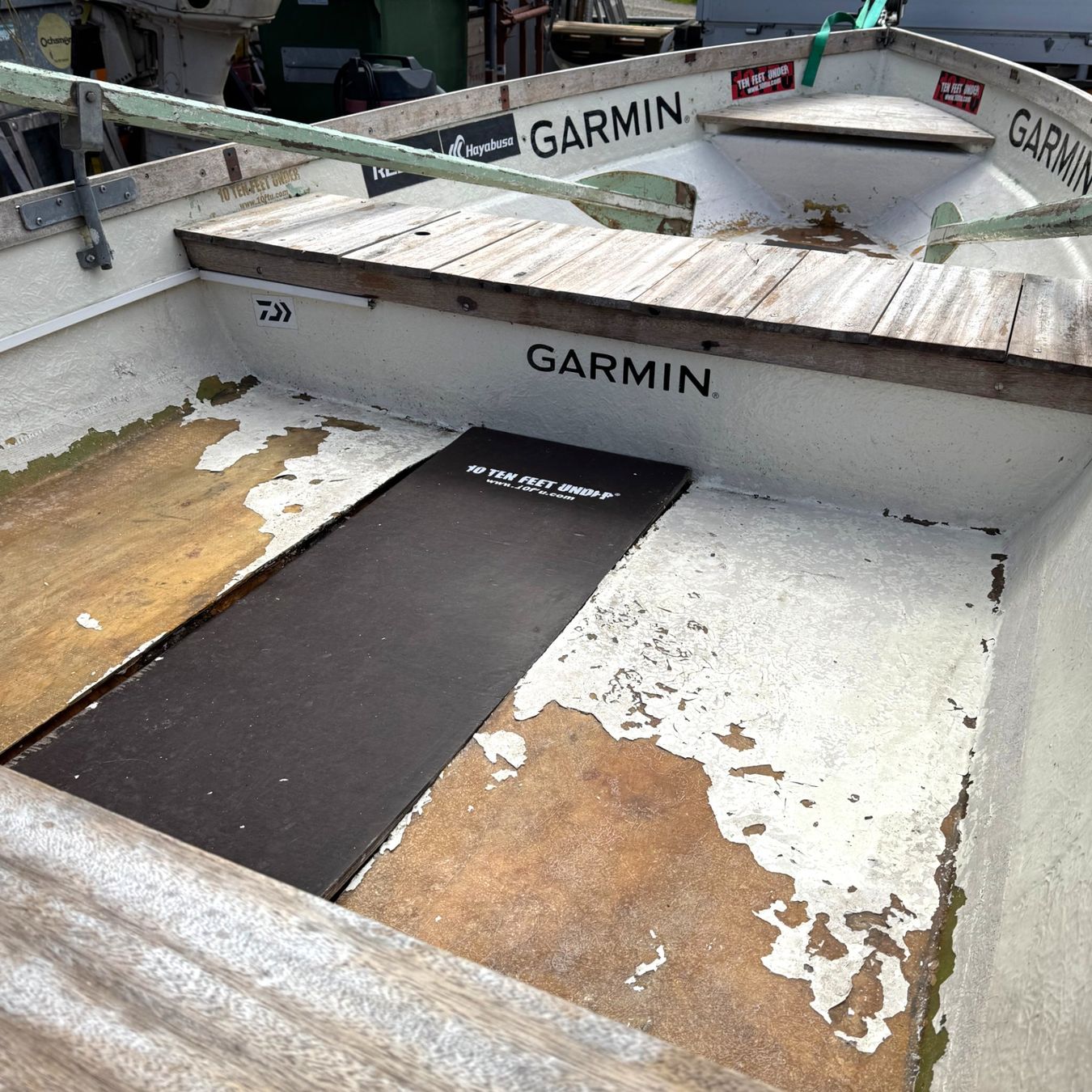 Mändli Barche: Mändli K 405 Ruderboot Fischerboot Kleinboot – Difettoso da St.Gallenkappel venduto da seeunterhalt 2