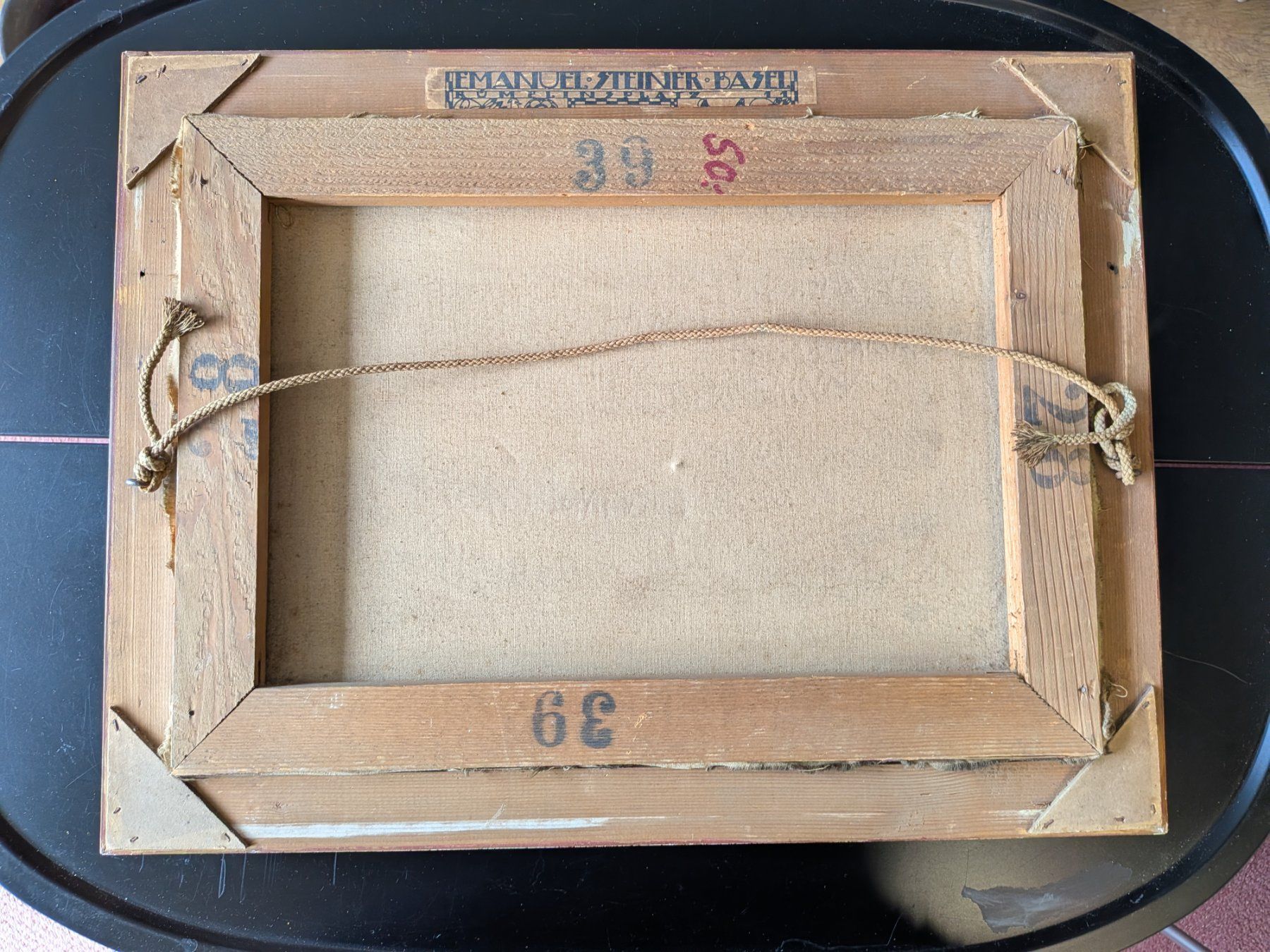 Gemälde: Antikes Gemälde Monogramm F.S. – Gebraucht aus Emmen von magelan 5