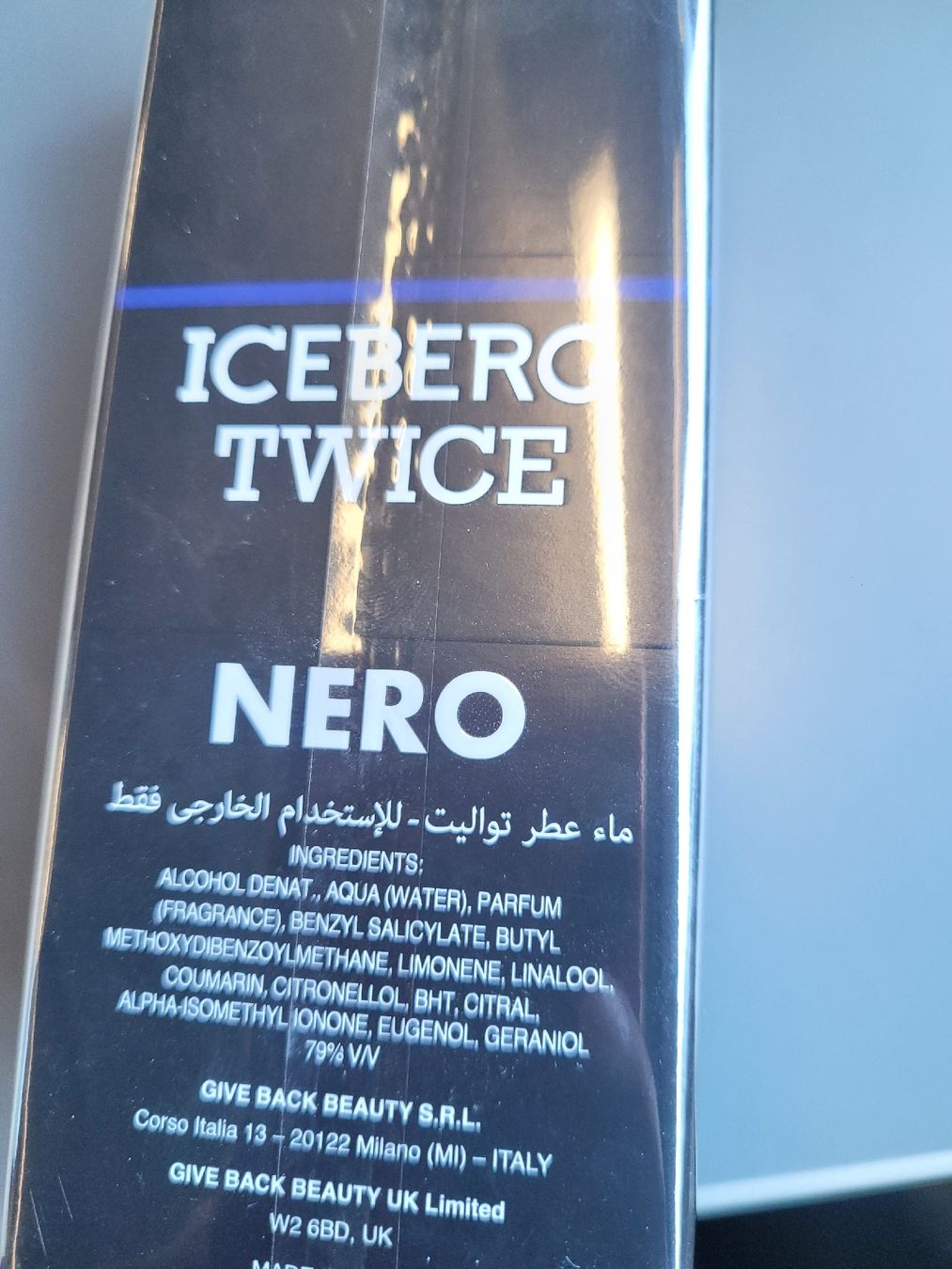Parfum & Eau de Toilette: Iceberg Twice Nero Eau de Toilette 125 ml – Neu und originalverpackt aus Bassersdorf von K1966 1