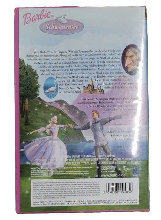 Tutti i VHS: BARBIE - Schwanensee   (VHS, original Videokassette) – Usato da Wilen b. Wollerau venduto da morethanmusic 2