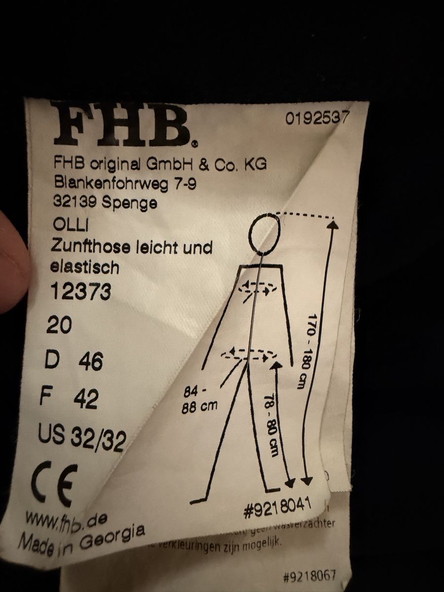 Hosen: FHB Zimmermannshose – Neu (gemäss Beschreibung) aus St. Gallen von lio_75kd 2