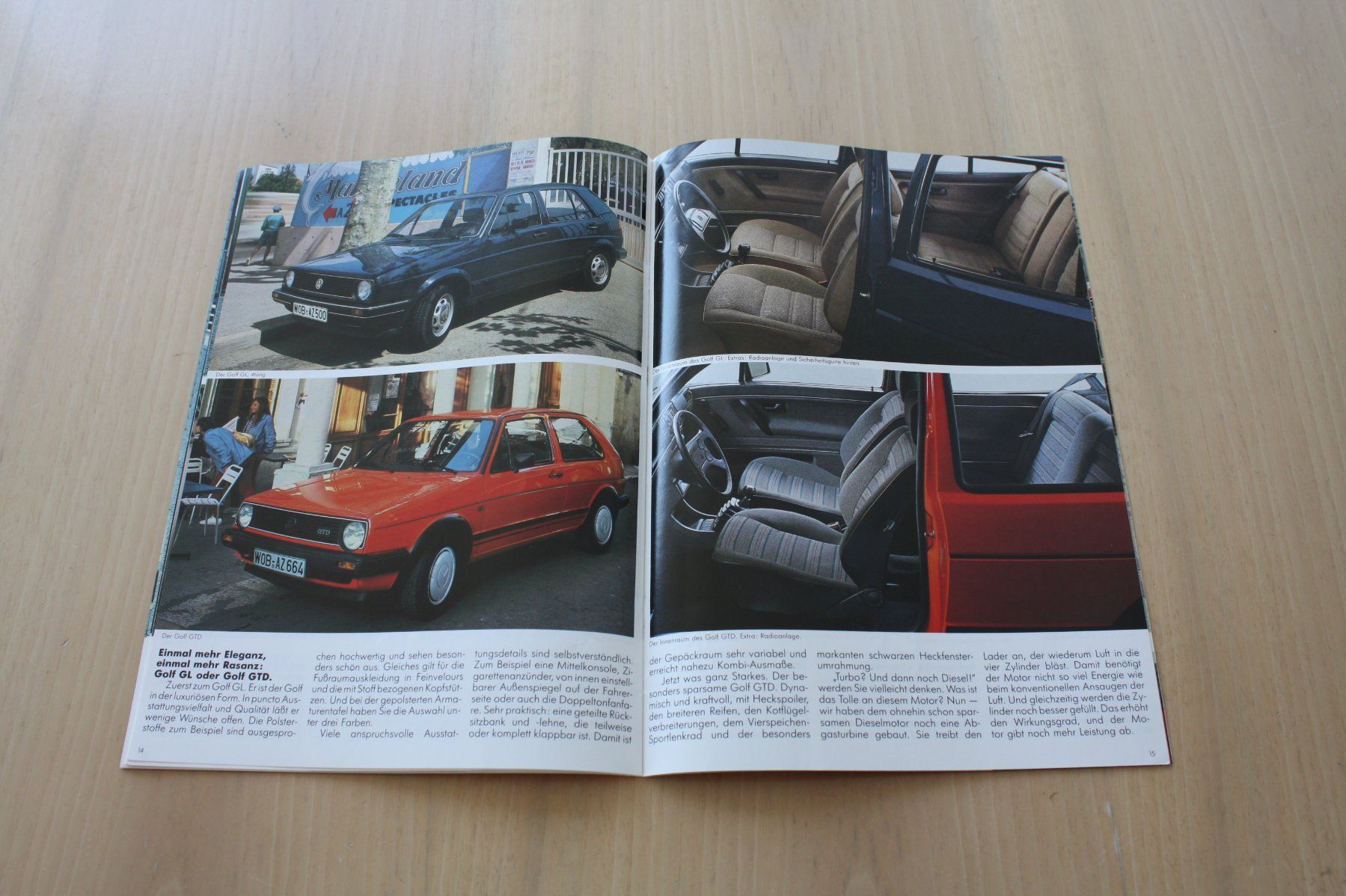 VW Dokumente: VW Golf II Prospekt 8/1984 – Gebraucht aus Wikon von erwin400 3