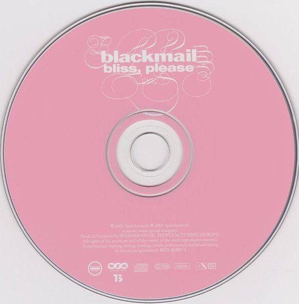 CD: Blackmail – Bliss, Please – Usato da St.Gallen venduto da jalamusic 2