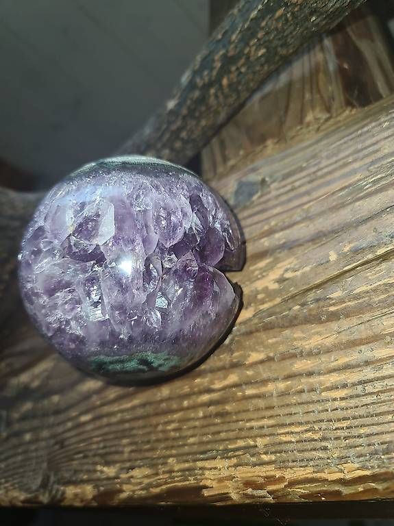 Mineralien & Heilsteine: Amethyst Kugel, Geode, Kristallkugel, Deko, Edelstein – Neu (gemäss Beschreibung) aus Reute AR von angelflower 2