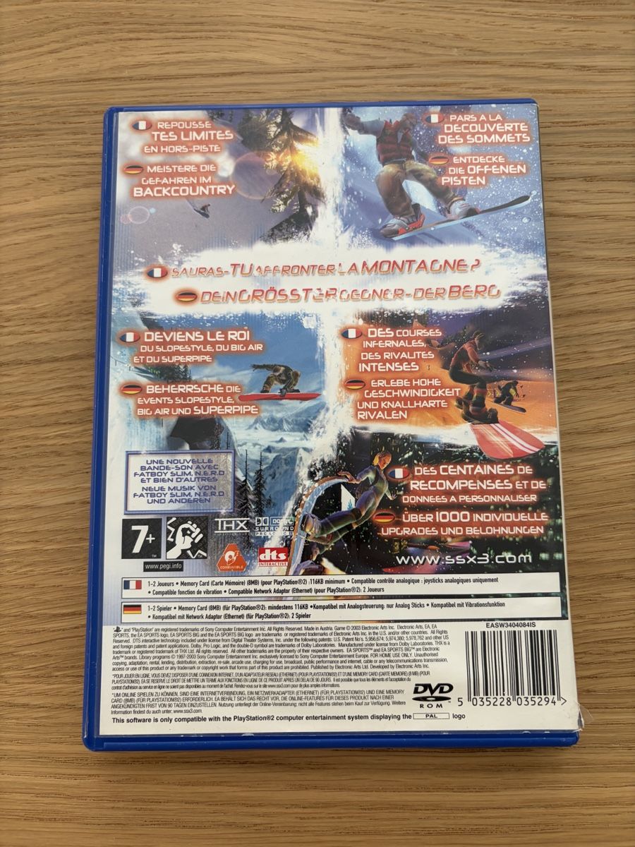 Sony Giochi: SSX 3 - PlayStation 2 – Usato da Pully venduto da FunkyGames 1