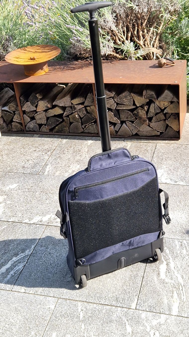 Samsonite Zaini: Samsonite Laptop Rucksack mit Rollen – Nuovo e nell'imballaggio originale da Arbon venduto da Violinist 1