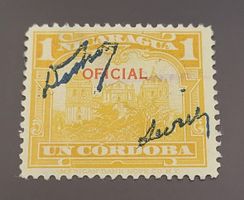 Nicaragua 1933 briefmarke
