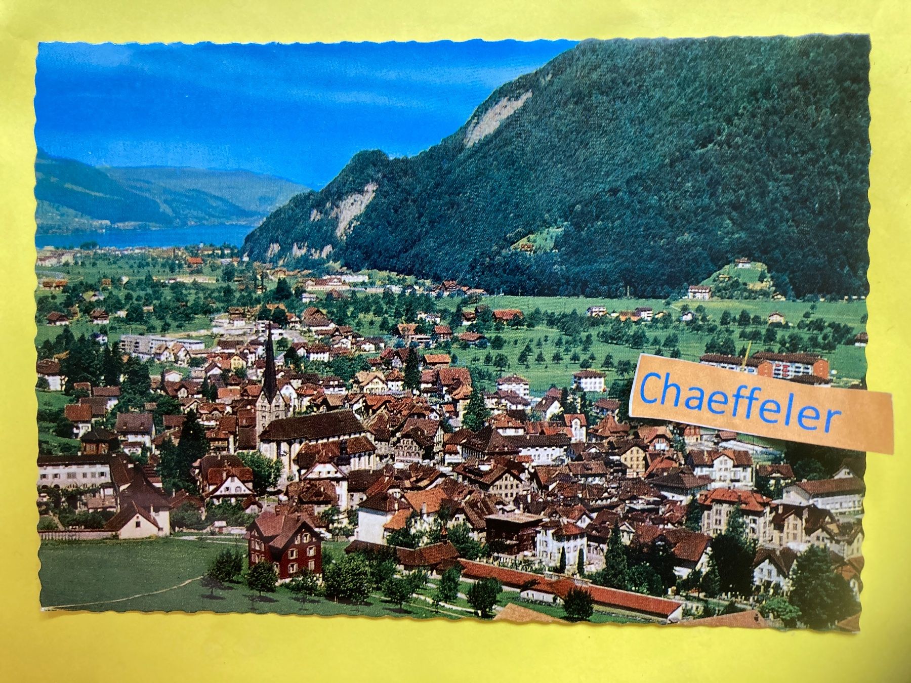 Cartoline postali: Stans – Usato da Zürich venduto da Chaeffeler