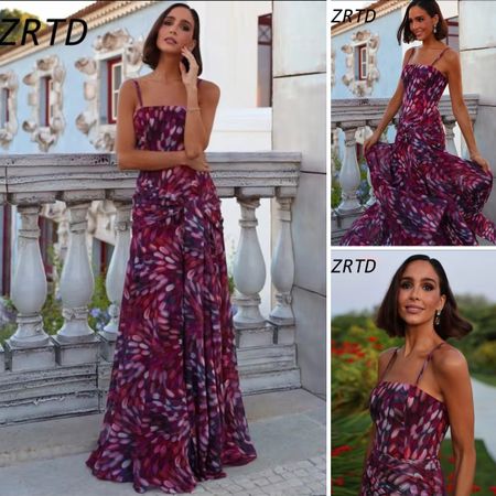 Sommerkleid gemustert Trägerkleid neu