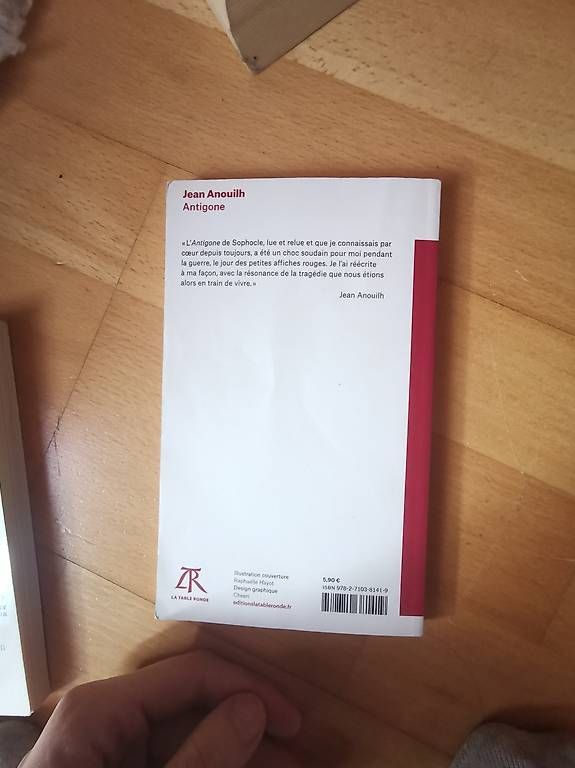 Libri: Livre antigone – Usato da La Corbaz venduto da Emma22cj 1