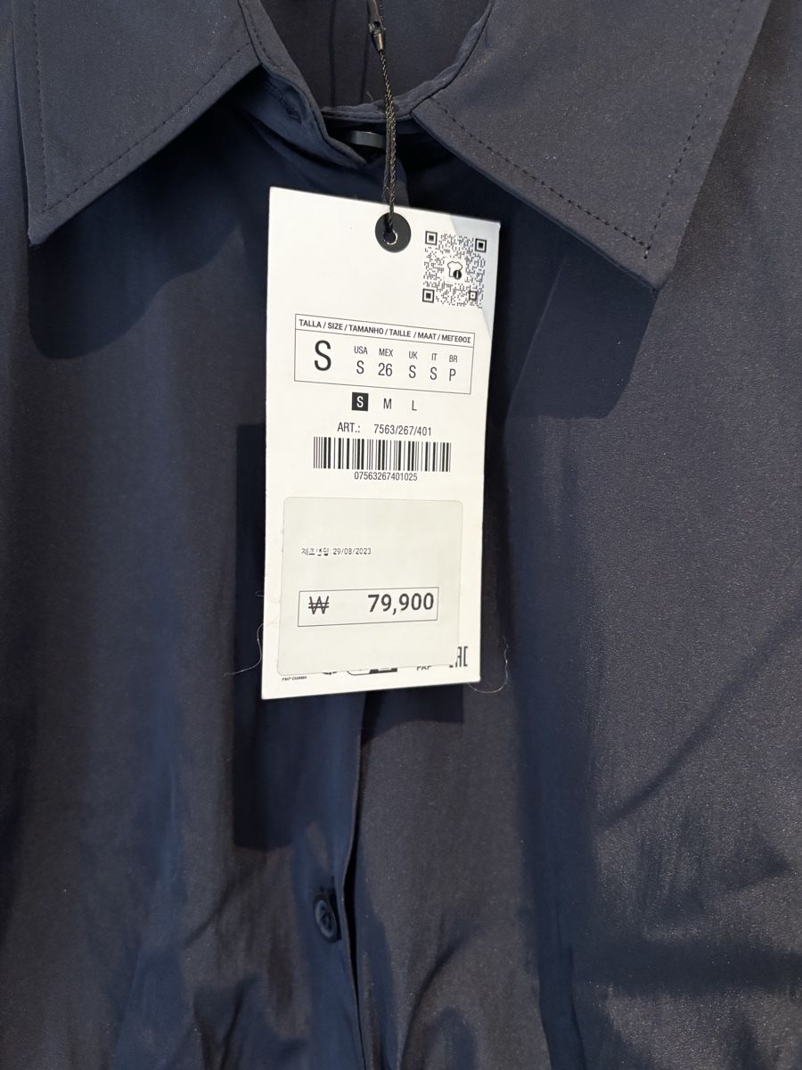 Zara Camicette: Zara Bluse mit Gummizug – Nuovo e nell'imballaggio originale da Hilterfingen venduto da lavendu 1
