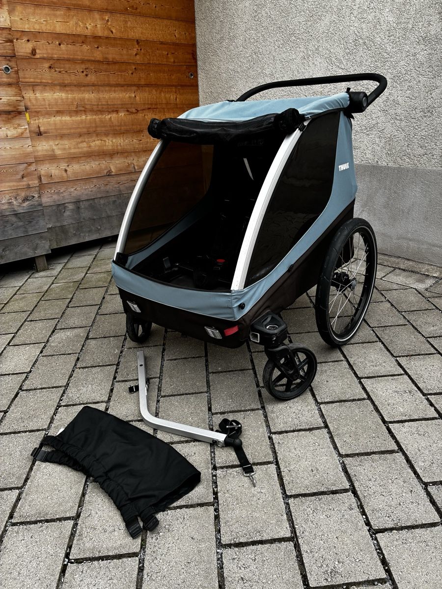 Thule Rimorchi: Thule Courier Veloanhänger – Usato da Appenzell venduto da bond77 7