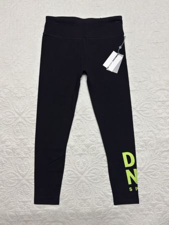 DKNY Sport Leggings, Schwarz, Neu mit Etikett, Gr. M