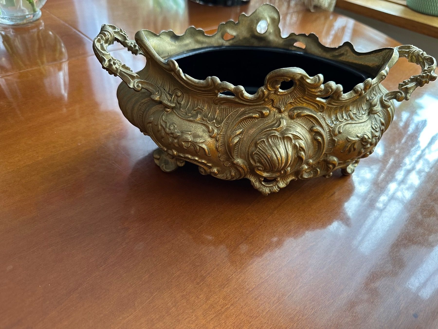 Vasi per fiori: Messing Gardiniere Blumenschale – Usato da Basel venduto da Ivana_4 1