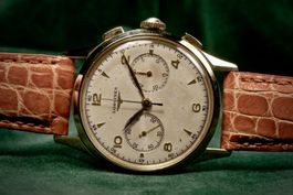 Longines Ref. 5967 Original 1953 18kt. Gold Flyback Chrono