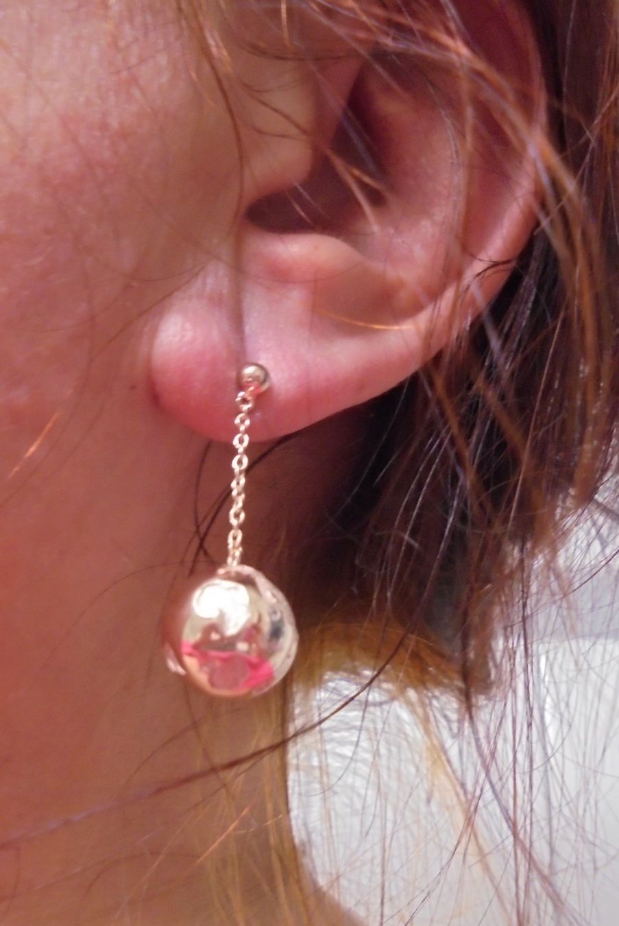 Ohrringe & -stecker: Echtschmuck: SI Brillant-Silberohrstecker, vergoldet – Neu (gemäss Beschreibung) aus Zuchwil von maumauchi 3